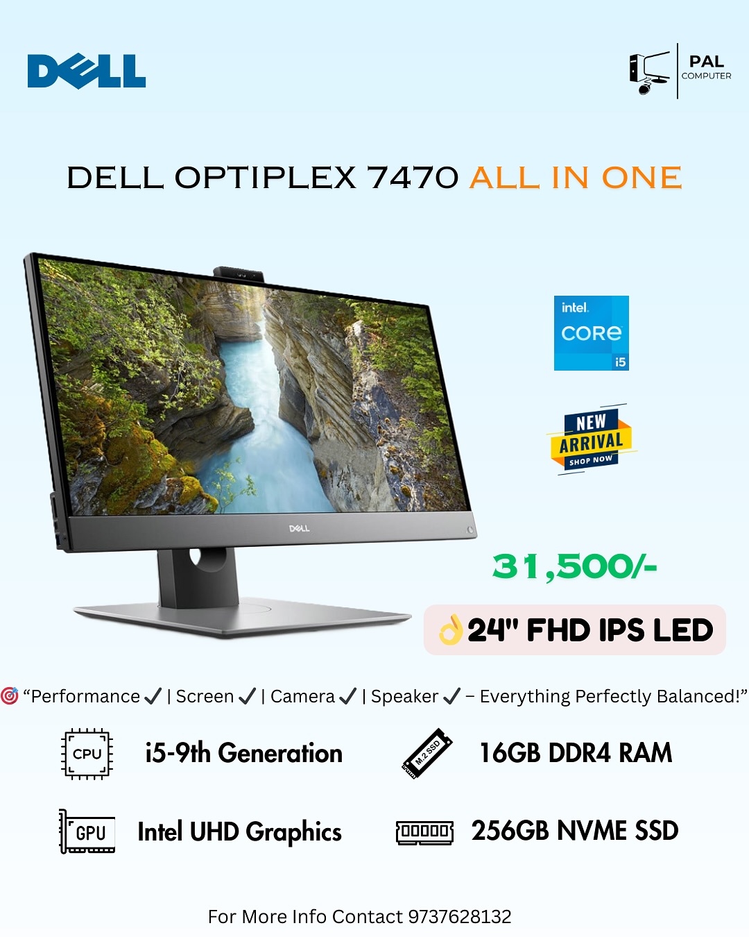 Dell optiplex 7470 all in one computer